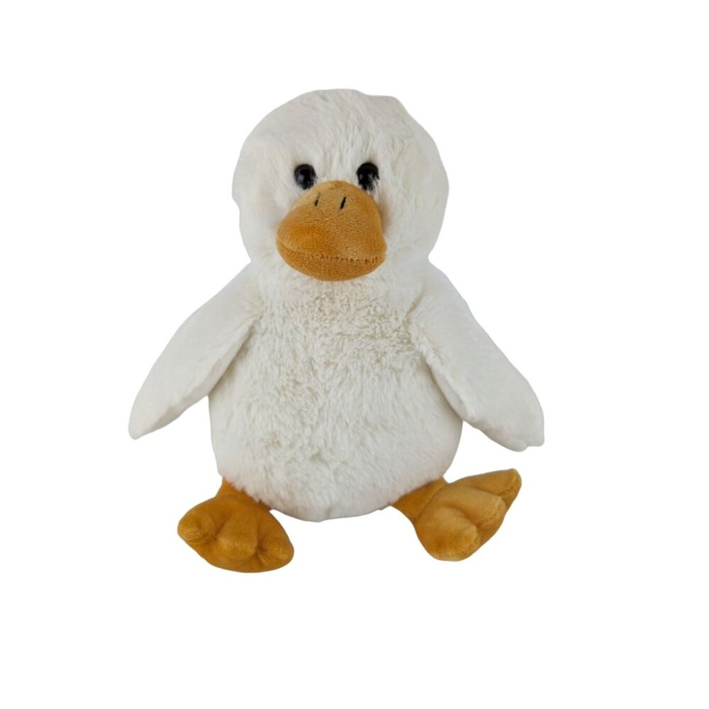 Bearington Collection Big‎ Bill the Duck Plush 10 Inch White Stuffed Animal Toy